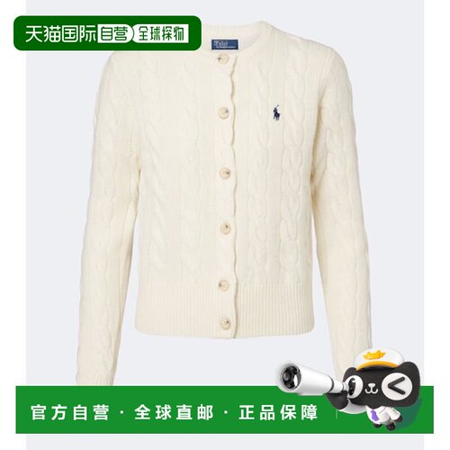 香港直邮Polo Ralph Lauren Polo 拉夫 劳伦 女士 粗线针织羊毛羊