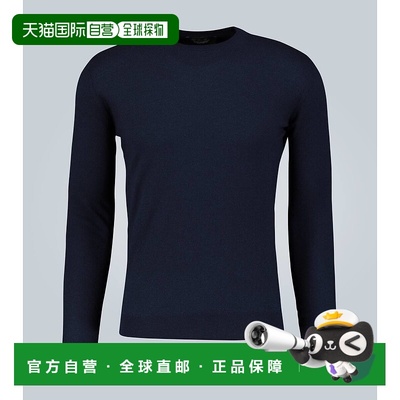 1h可退 香港直邮Loro Piana 诺悠翩雅 男士 Girocollo Superlight