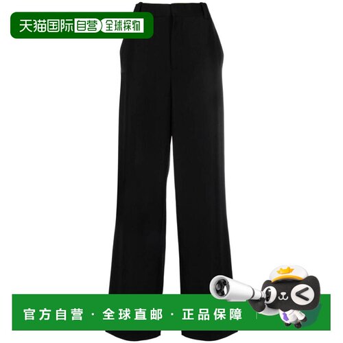 1h可退 香港直邮BALMAIN 女士休闲裤 AF1PQ105WB050PA AW2023 黑