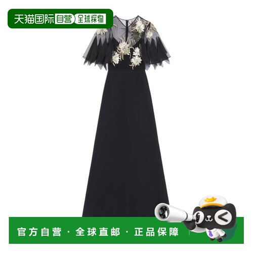 香港直邮Valentino 短袖连衣裙 BVDNG51MM吊带长裙