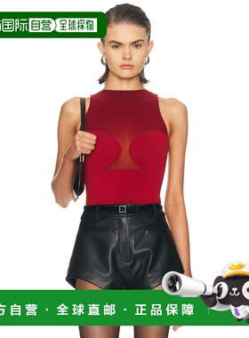 1h可退 香港直邮Wolford 女士 紧身胸衣细带连体衣 77121