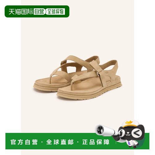 1h可退 香港直邮UGG 女士凉鞋 100297269412000 CO 浅棕色 Toe Se