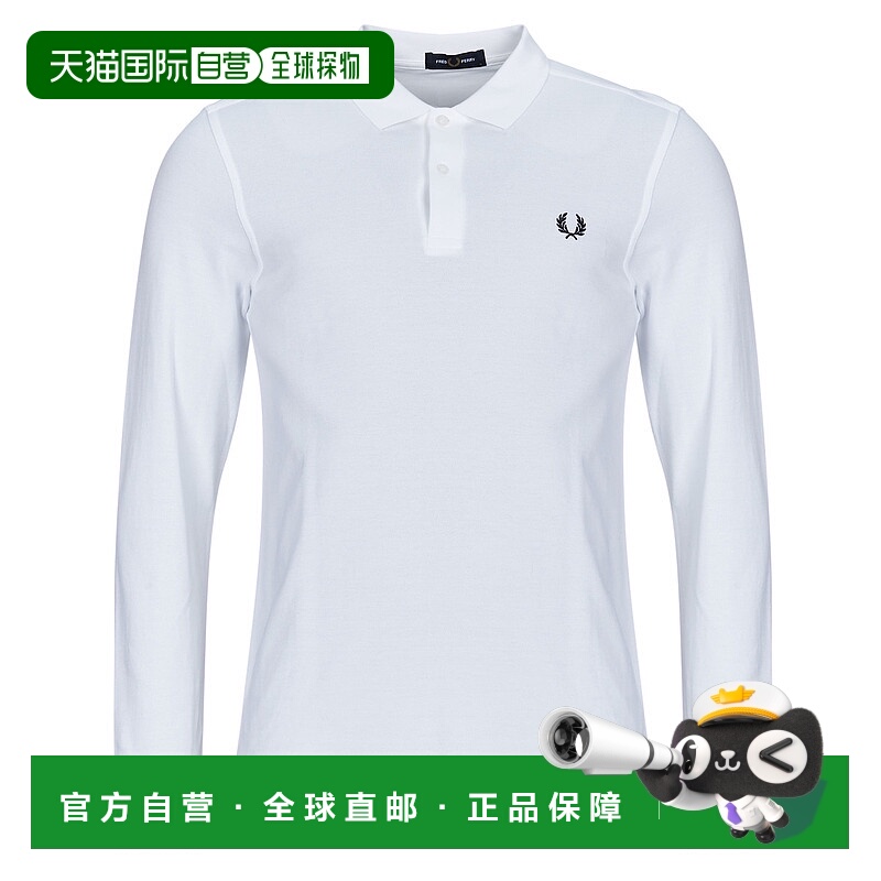 欧洲直邮FRED PERRY  男衣服 秋冬2025 长袖polo衫 LONG SLEEVE F