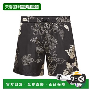 香港直邮Moncler K10912C00006598CP 花卉印花泳裤