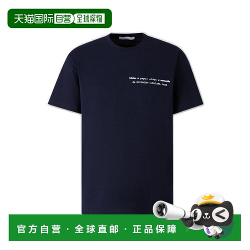 香港直邮Givenchy 纪梵希 男士 圆领T恤 BM71NK3YUE