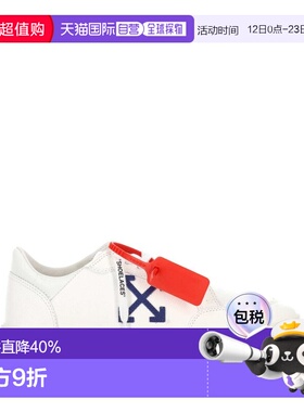1h可退 香港直邮off-white 男士 白色 Vulcanized Low 运动鞋 OMI