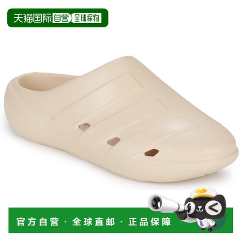 欧洲直邮adidas 男女鞋 包头拖鞋 米色 春夏 ADICANE CLOG