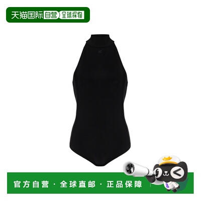 1h可退 香港直邮COURREGES 女士T恤 425JBD160JS02560BLACK AW202