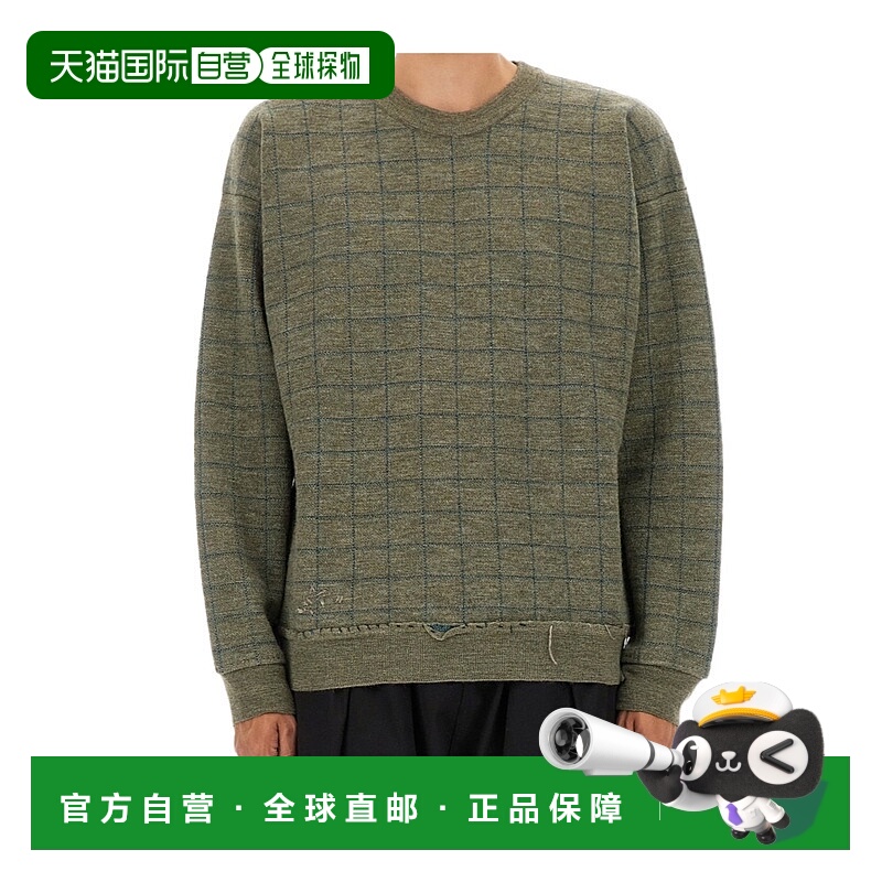 香港直邮Maison Margiela 磨损效果破洞卫衣 S50HL0049M13146