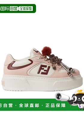 1h可退 香港直邮Fendi Match 系带运动鞋 8E8721AY9N