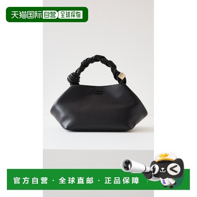 1h可退 香港直邮GANNI 甘尼 女士 Bou 小号包包 black黑色 舒适时