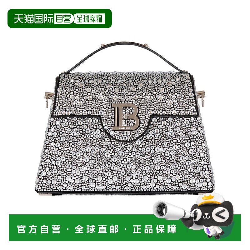 1h可退 香港直邮Balmain B-Buzz Dynasty 水钻单肩包 EN1DB953AHX