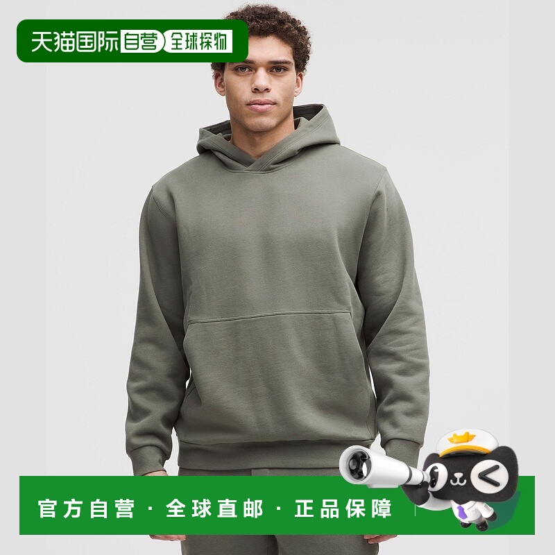 自营1h可退 欧洲直邮LULULEMON露露乐檬 Steady State 连帽卫衣