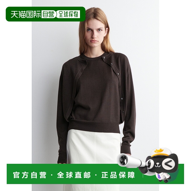 自营欧洲直邮COS 女士美利奴羊毛开衫背心上衣