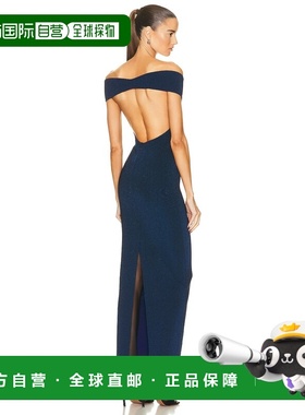 1h可退 香港直邮alaia 女士 DF 礼服 AA9R23203M760 blue蓝色 舒