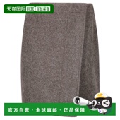 香港直邮Lemaire 女士 裹身式 1h可退 系带短裙 SK1061LF504