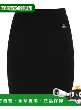 香港直邮Vivienne Westwood 徽标半身裙 1802000HY000TN401包臀裙