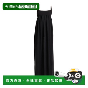 1h可退 香港直邮toteme 女士 长款连衣裙 black黑色 舒适时尚