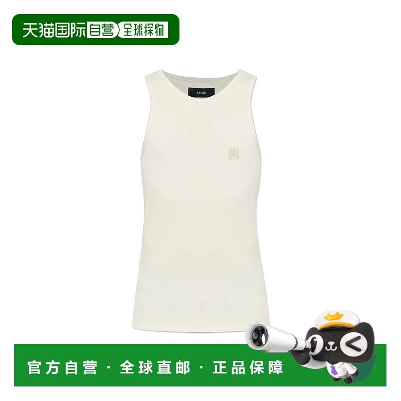 1h可退 香港直邮AMIRI 男士 標誌貼布紋上衣 AMJYTT10060