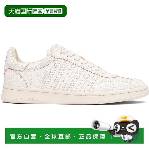 1h可退 香港直邮Dsquared2 二次方 男士 灰白色 Boxer 运动鞋 SNM