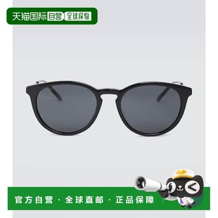香港直邮Gucci 古驰 男士 圆形醋纤金属太阳眼镜 000919