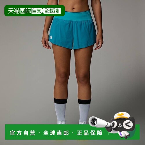 自营欧洲直邮北面女款 Summit Pacesetter 7.5 厘米短裤TheNorthF