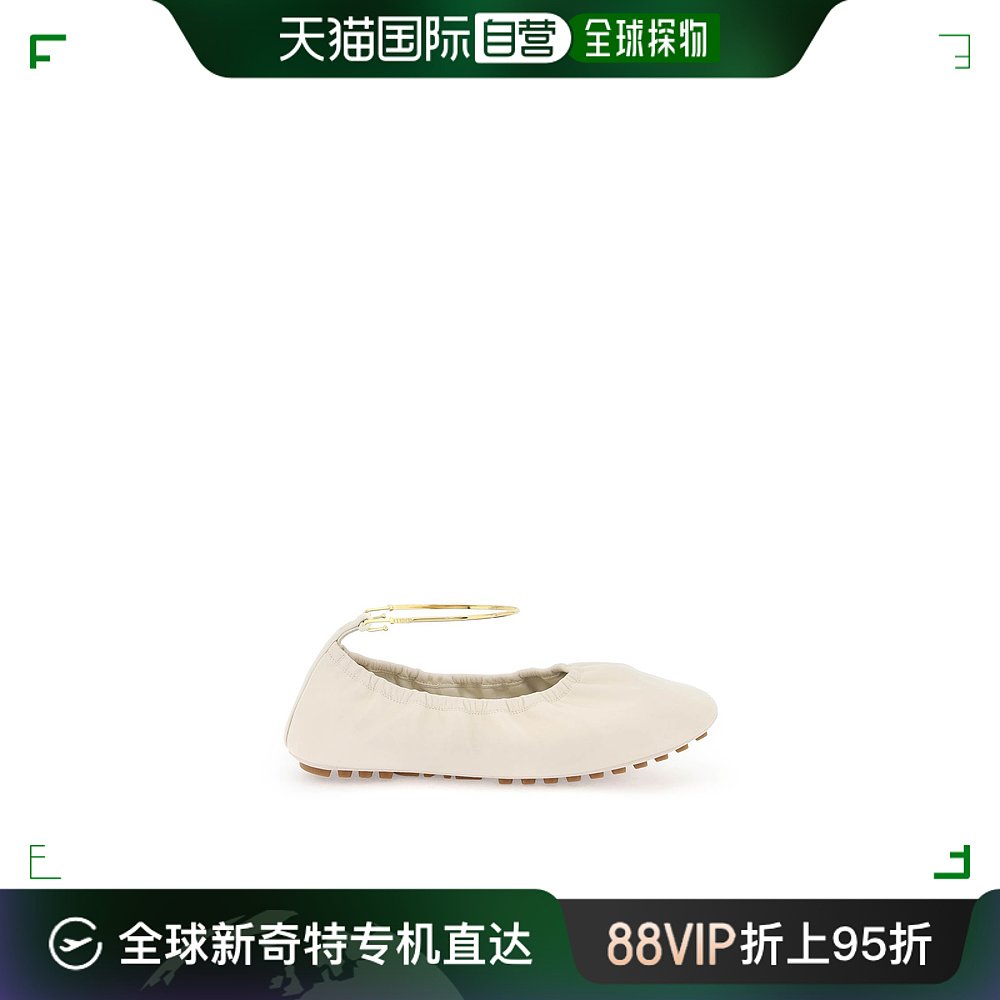 香港直邮Fendi芬迪女士 fendi filo芭蕾舞鞋 8F8534NA7