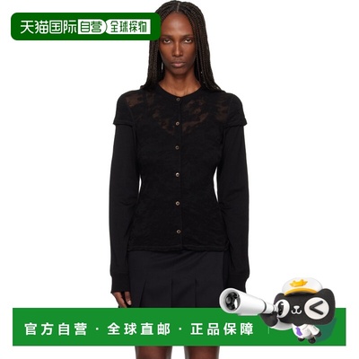 1h可退 香港直邮Our Legacy 女士 黑色 Heat Longsleeve 开衫 W42