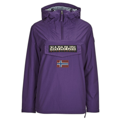 欧洲直邮Napapijri 女士 RAINFOREST WINTER 紫罗兰 派克大衣外套