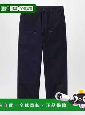 1h可退 香港直邮CARHARTT WIP 男士 深海蓝双及膝裤子 I031501CO1