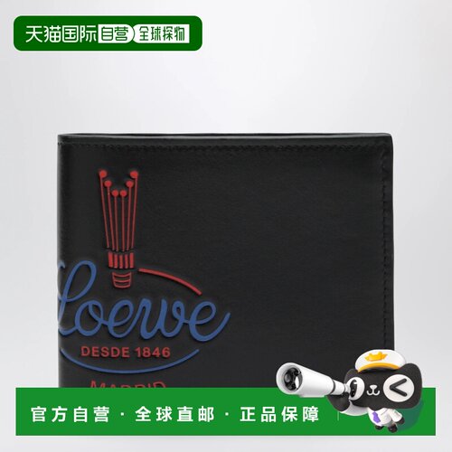 1h可退 香港直邮LOEWE 男士钱包 C643302X40LE1100 AW2026 黑色 B