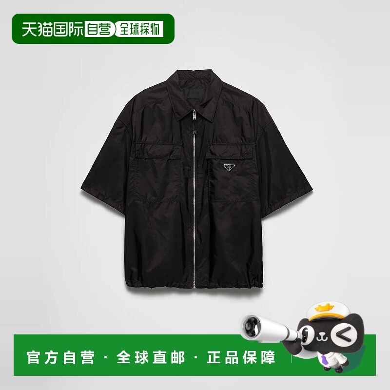 1h可退 欧洲直邮PRADA普拉达25春夏SC758_1WQ9_F0002_S_OOO男士短
