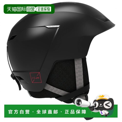 香港直邮SALOMON 户外头盔 4180599BLACK CO 黑色