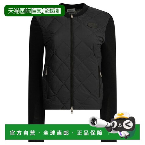 香港直邮BURBERRY 女士夹克 8122572 AW2026 黑色 