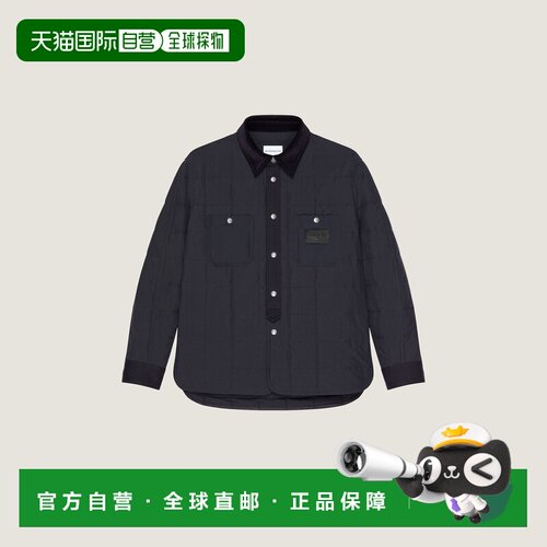 自营欧洲直邮Givenchy纪梵希 Couture Seam 男士聚酯纤维绗缝衬衫