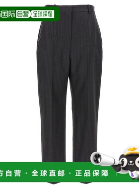 1h可退 香港直邮mcqueen 亚历山大 麦昆 女士 腰带环休闲裤 79801