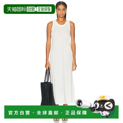 香港直邮KHAITE 女士 Arya 连衣裙 5510166 white白色 舒适时尚