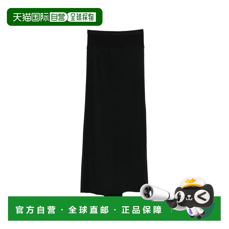 1h可退 香港直邮RICK OWENS 女士半身裙 RP01F6334CC09 SS2026 黑