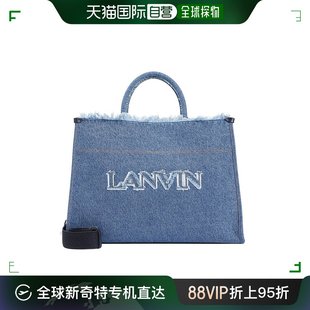 磨边牛仔布托特包 香港直邮Lanvin 朗雯 女士 LWBGTC00FRDEE24