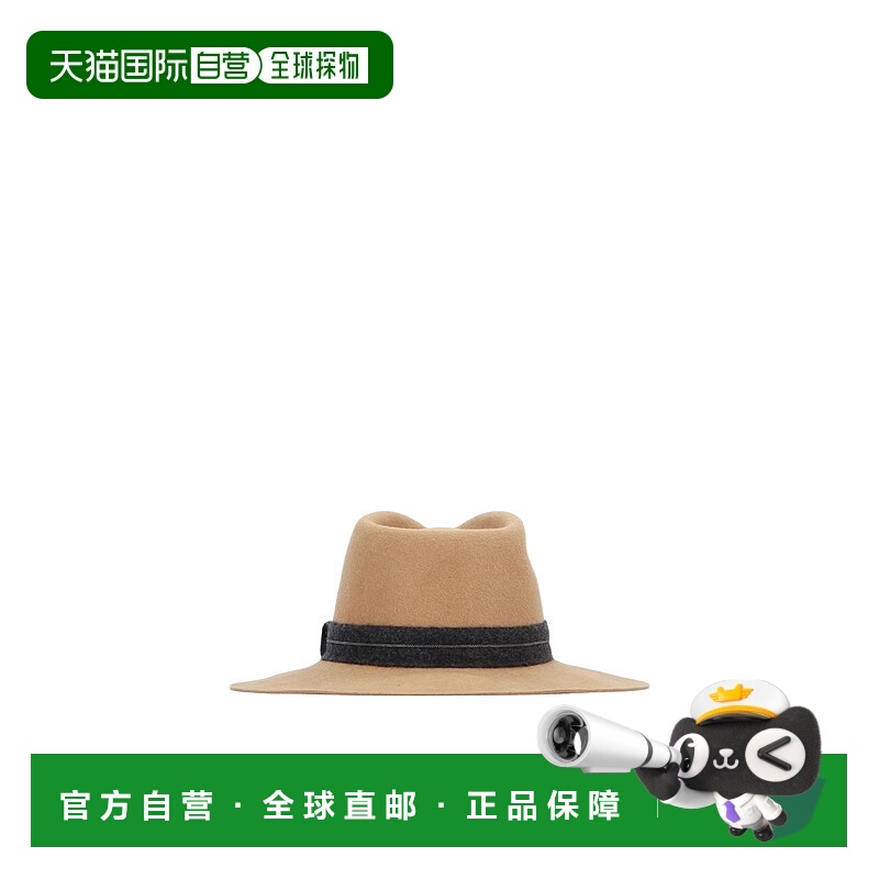 香港直邮Brunello Cucinelli 装饰软呢帽子 MCAP90033