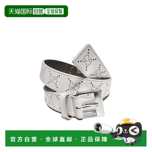 1h可退 Gucci 方形扣皮带 874671AAG2L腰带古驰