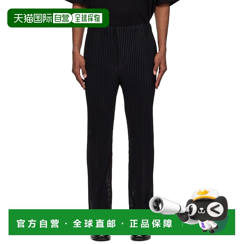 1h可退 香港直邮Homme Plisse Issey Miyake 男士 黑色 Outer Mes