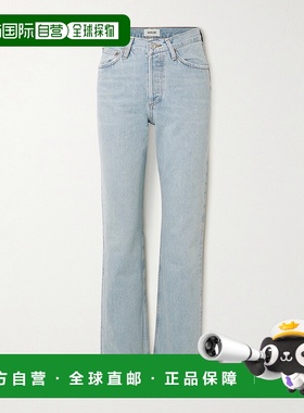 1h可退 香港直邮AGOLDE 女士 Kelly 高腰直筒牛仔裤 A2291141REPL