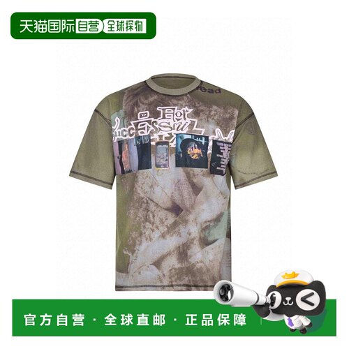 1h可退 香港直邮DIESEL 男士T恤 A199760EPCD5AFA SS2026 花色 T-