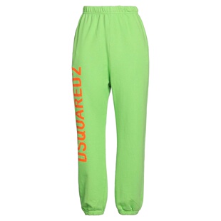 舒适时尚 香港直邮Dsquared2 green绿色 休闲长裤 二次方 女士