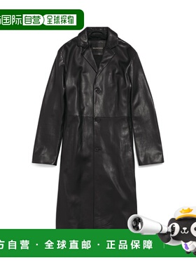 香港直邮Balenciaga 巴黎世家 女士 合身大衣(黑色) 849978TRS25