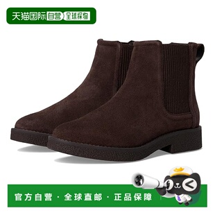 1h可退 香港直邮clarks originals 其乐 女士 Nella Top 切尔西靴