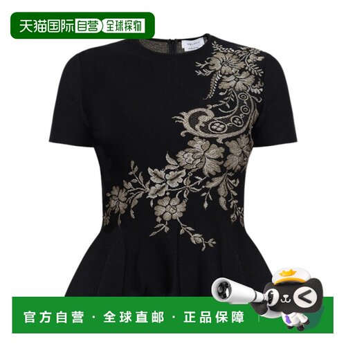 香港直邮ALEXANDER MCQUEEN 女士T恤 A007MNQ1BII10支付后1h可退