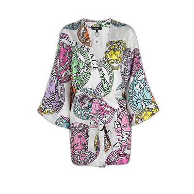 1h可退 香港直邮Versace 全印花睡衣 AUD050581F006355W00