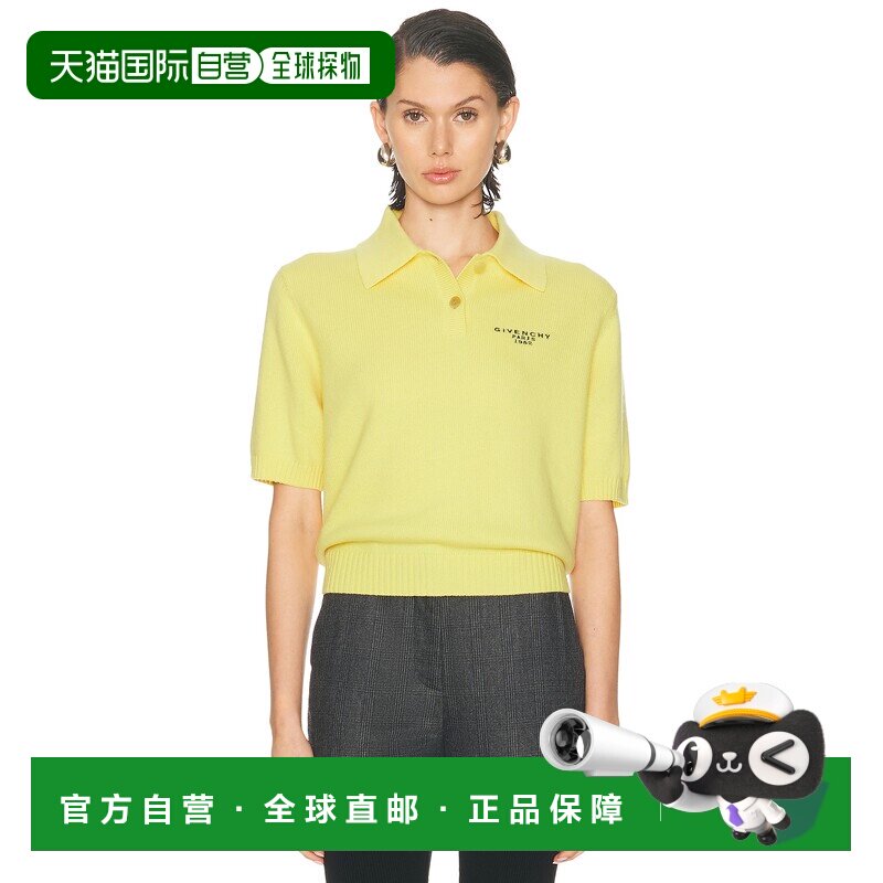 1h可退 香港直邮Givenchy 纪梵希 女士 短袖Polo衫 BWL0084ZSN